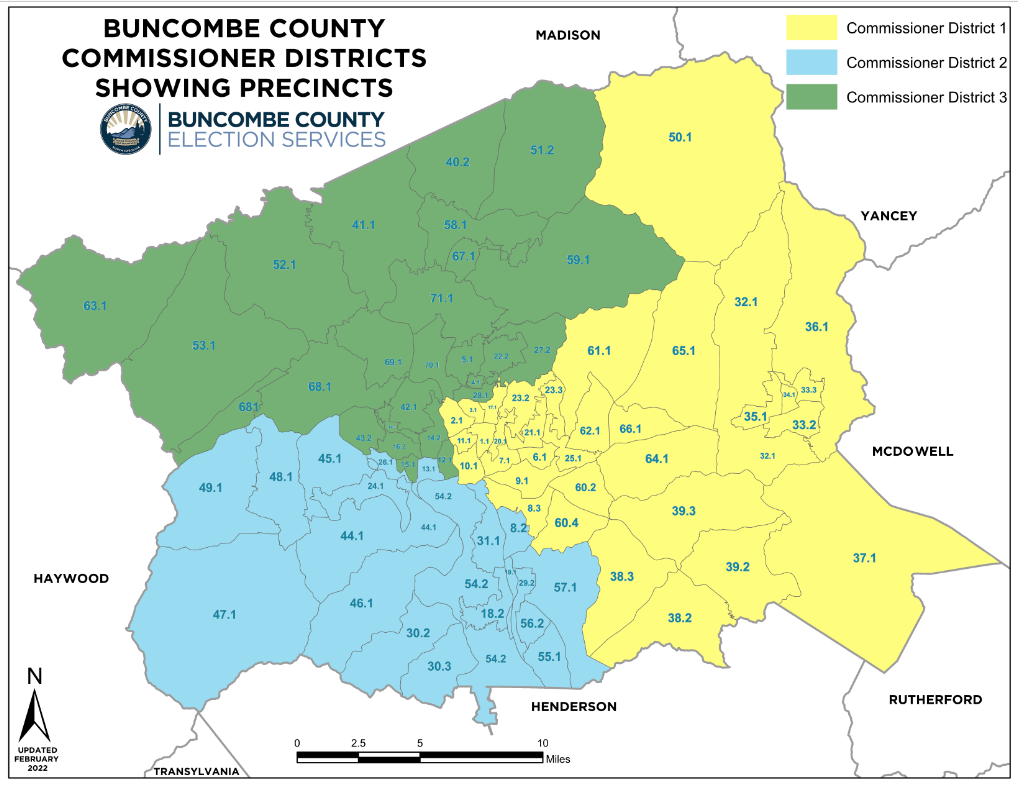 My Districts - League of Women Voters Asheville - Buncombe